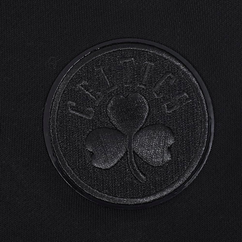 Womens NBA Classic Triple Black Hoodie Dress - Image 7