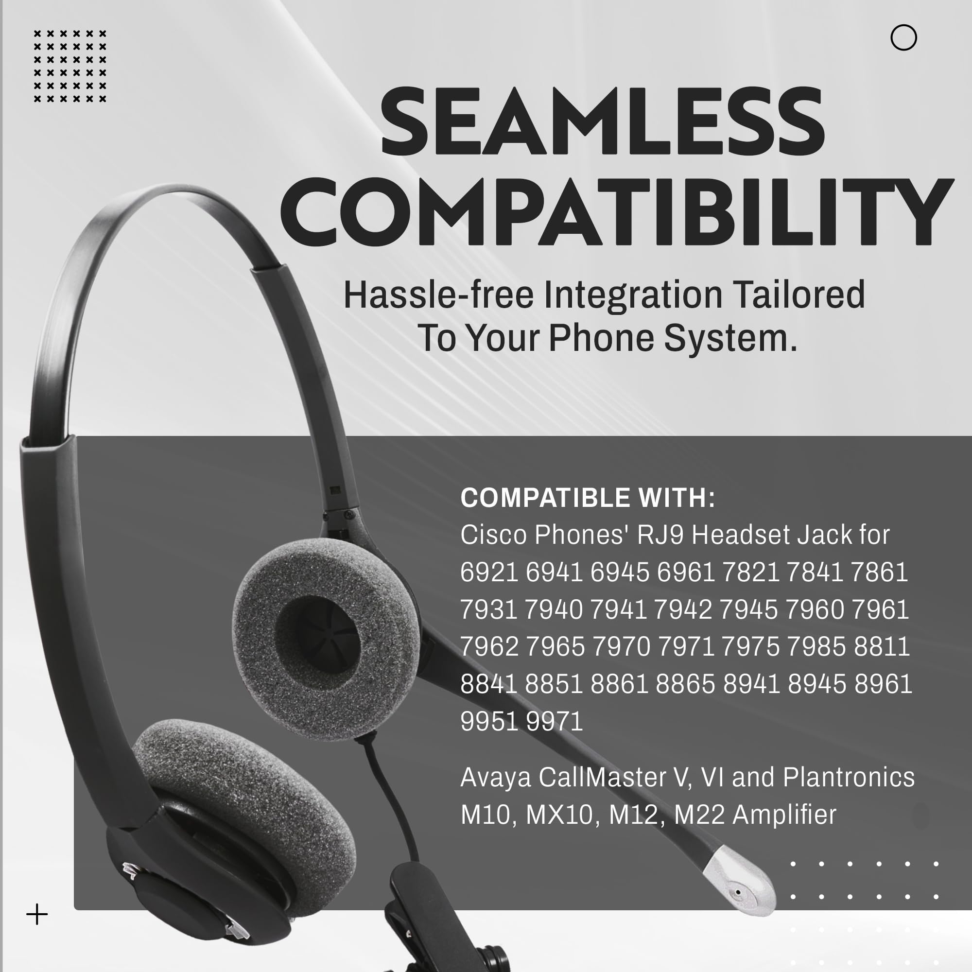 Amazon.co.jp: InnoTalk ヘッドセット Cisco 7821 7841 7861 7931 7940