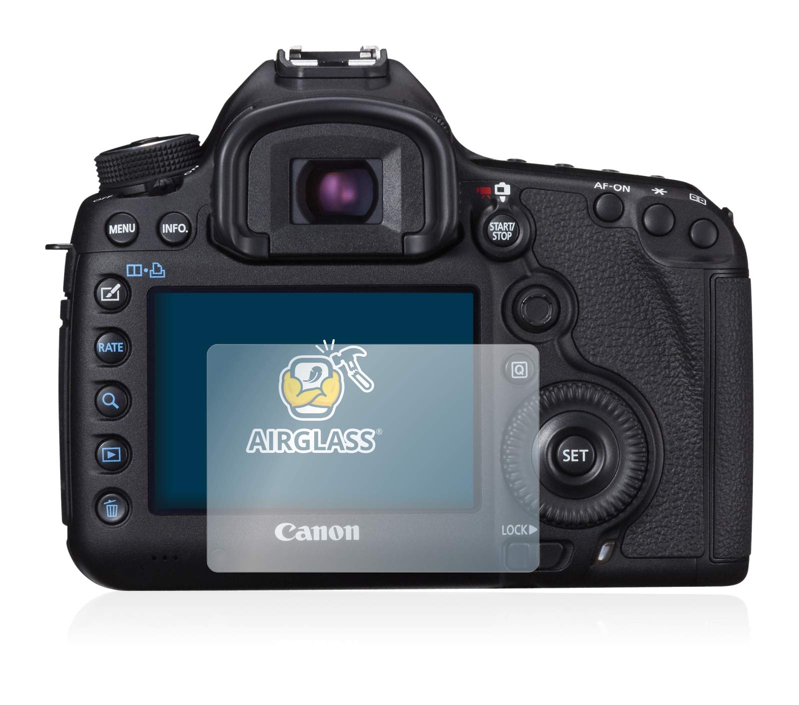 brotect Pellicola Protettiva Vetro per Canon EOS RP Protezione Schermo (3 Pezzi) [Durezza Estrema 9H, Chiaro