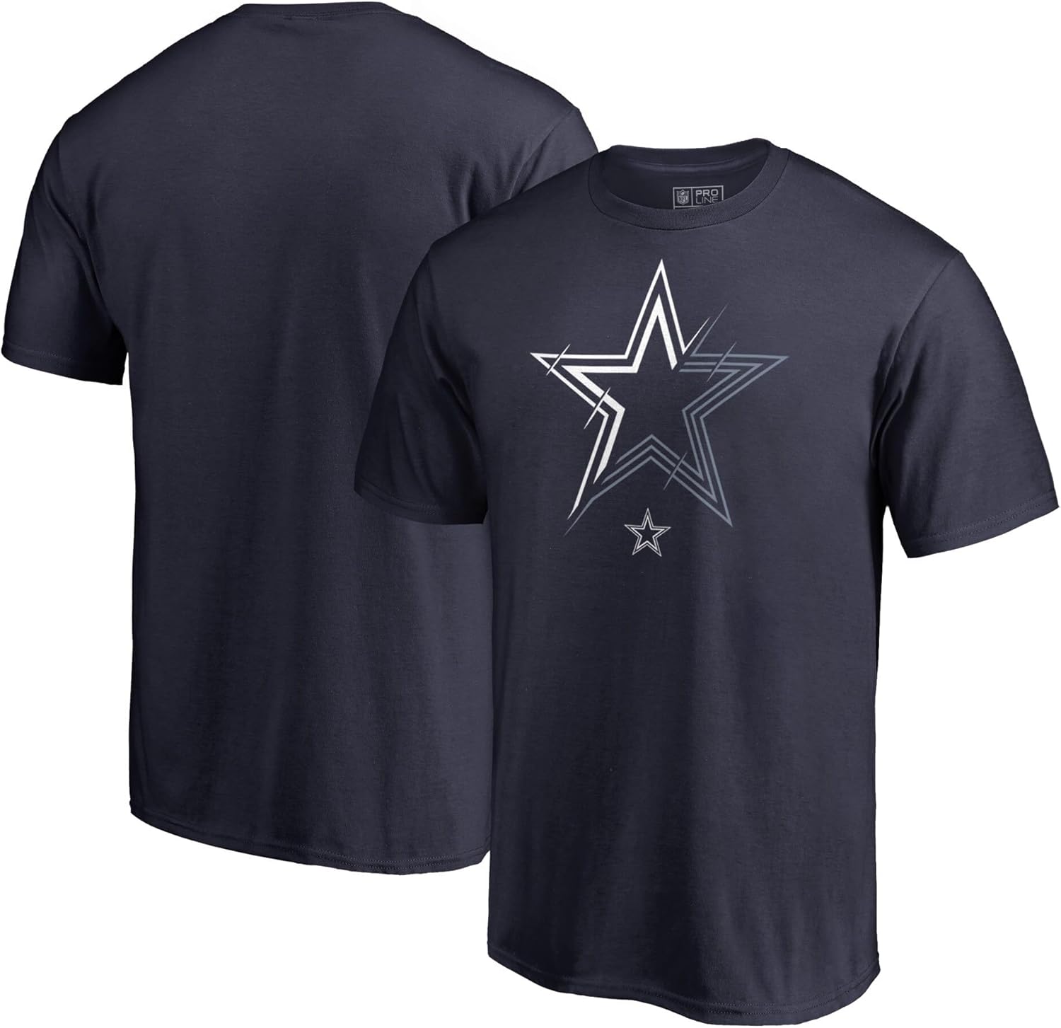Men's Navy Dallas Cowboys X-Ray T-Shirt