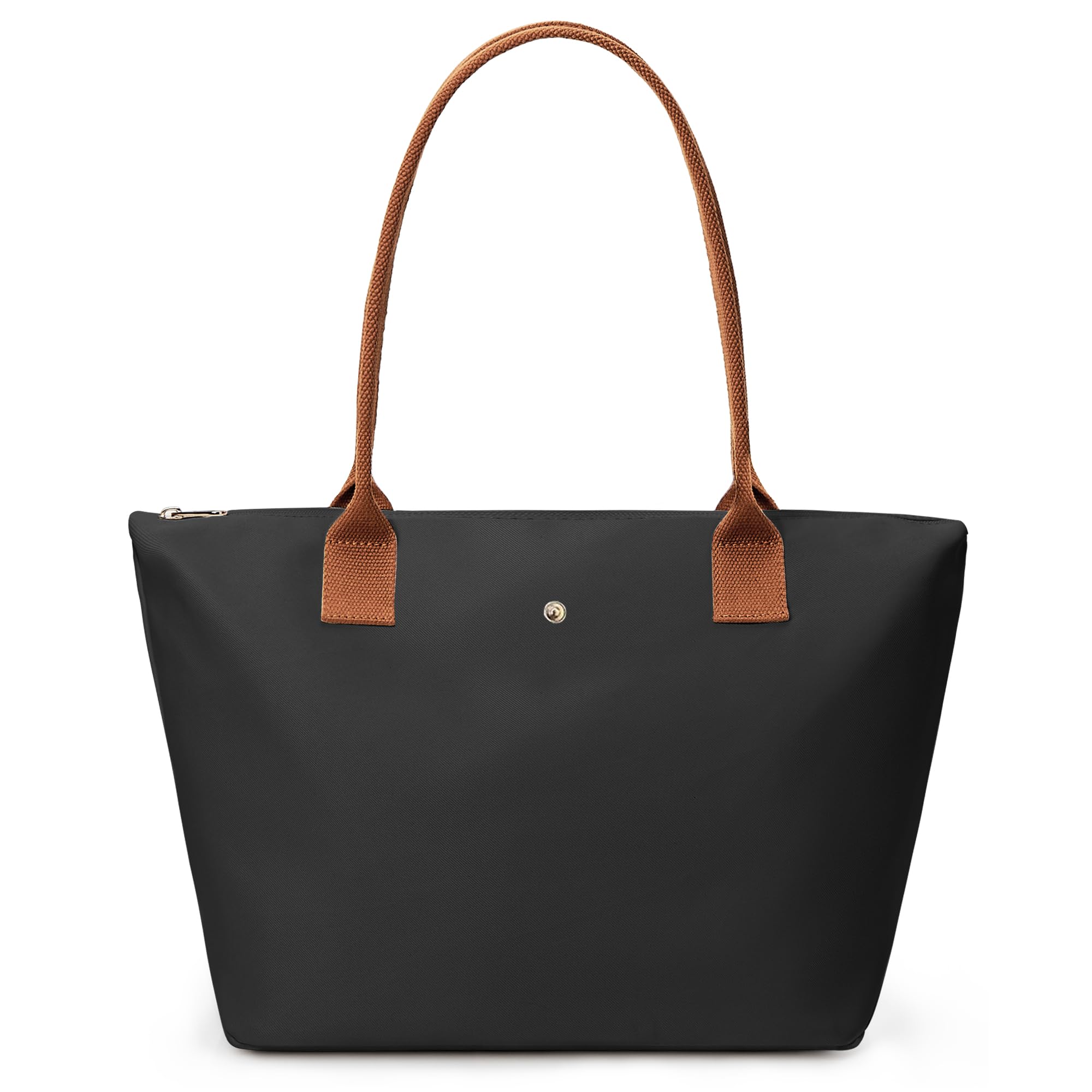 KALIDI Tote Bag for Women Nylon Top-Handle Purse,Large Capacity Shoulder Hobo handBag with Zipper Leisure Foldable Weekend