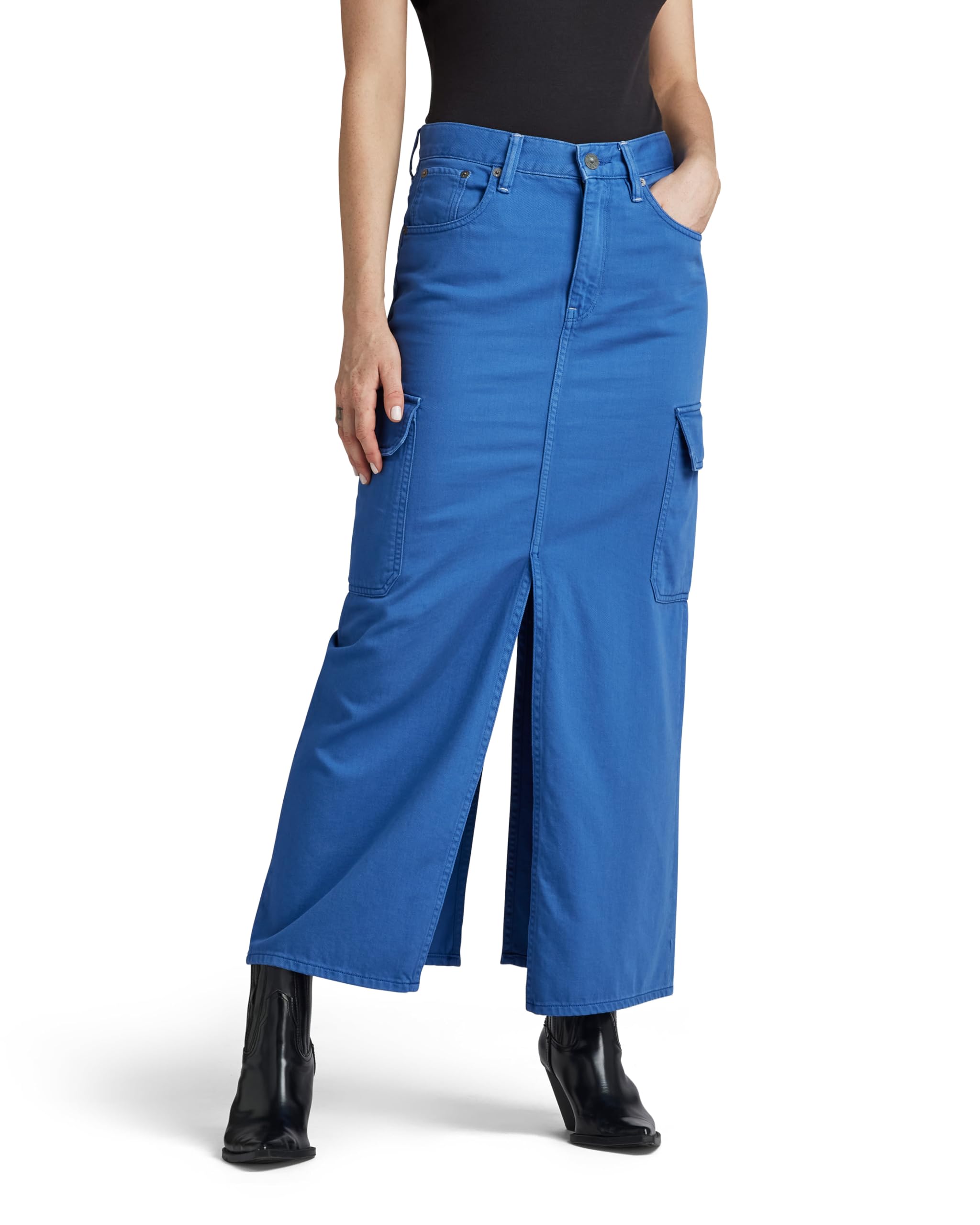 G-STAR Mujer Viktoria Long Cargo Skirt