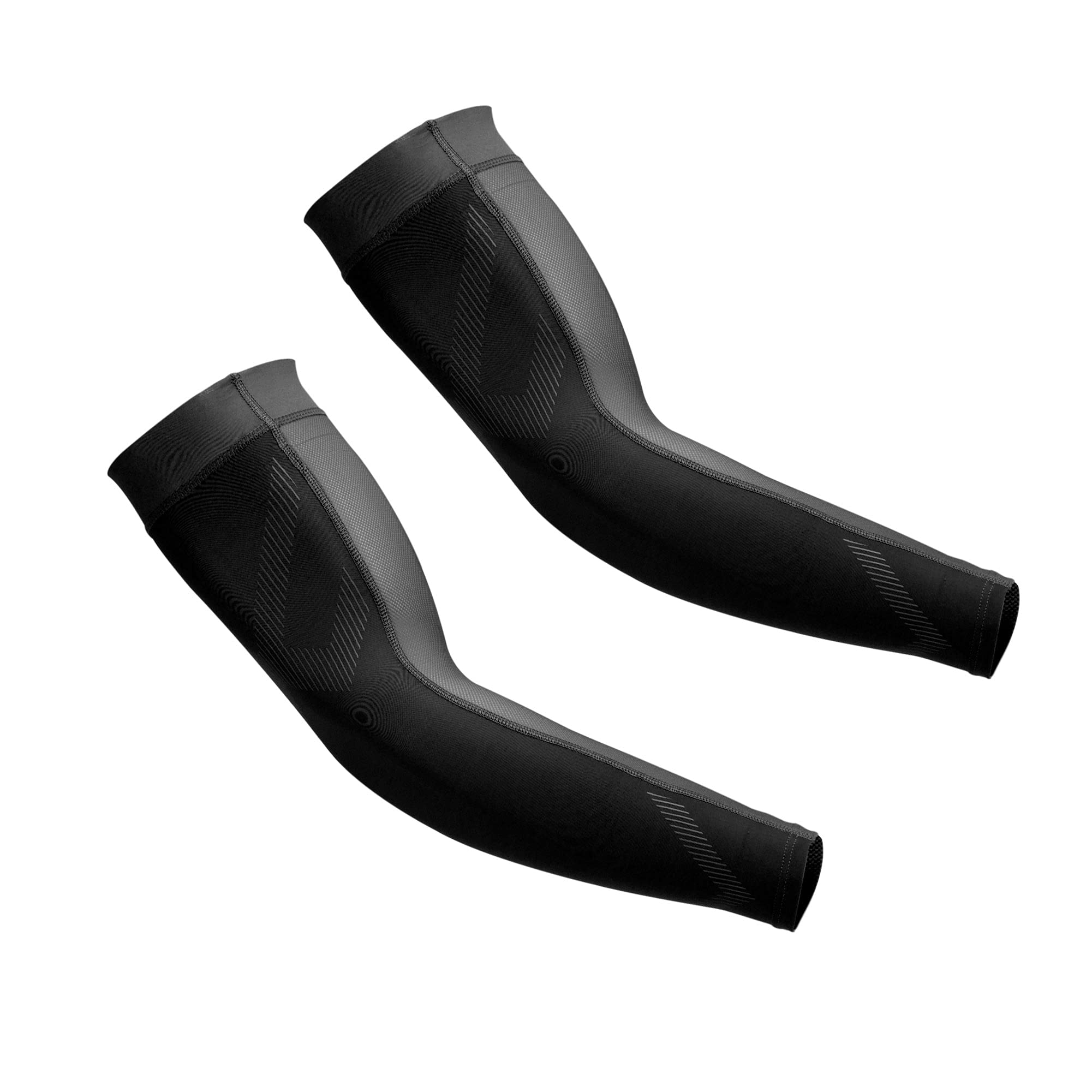 Tofern Arm Sleeves UV Protection Cooling UPF 50 Sports Compression Sleeves Mesh Inseam Tattoo Cover for Running Cycling Football