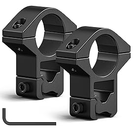 CVLIFE 1 Inch Dovetail Scope Rings - 3/8 or 11mm Dovetail Scope Mount - High Profile Dovetail Scope Mounts 1 Inch for Dovetail Rail - 2 Pcs
