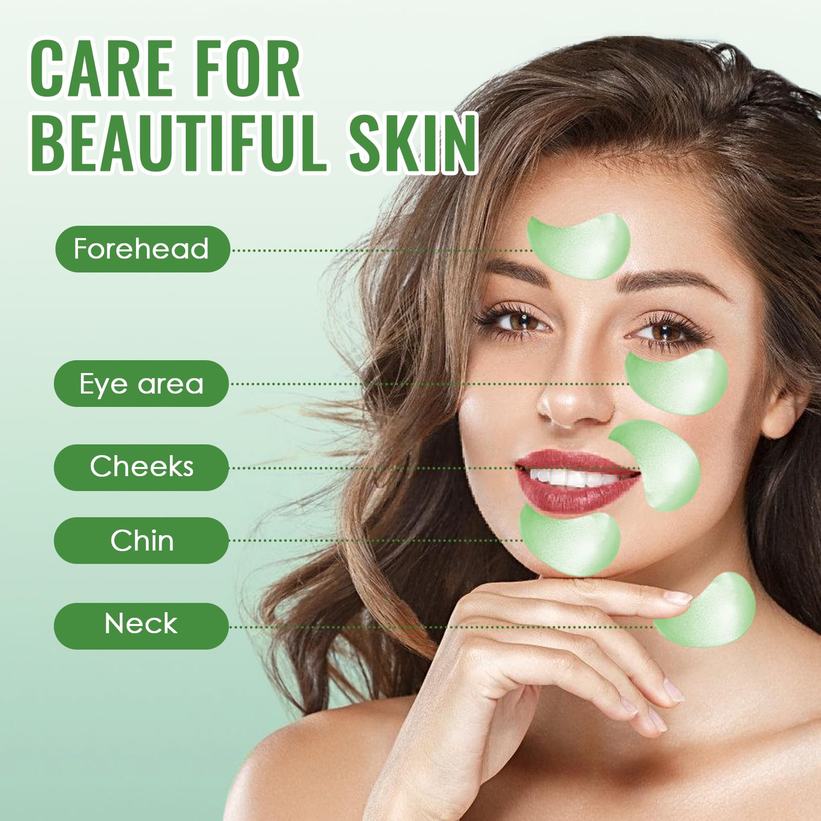60 Pezzi Maschera Occhi di Aloe Vera,Patch Occhi Per Rimuovi Borse e Puffiness, Collagene Patch Occhi, Maschera Occhiaie Donna Uomo, Collagene Maschera Occhi Eye Mask, Contorno Occhi Idratante