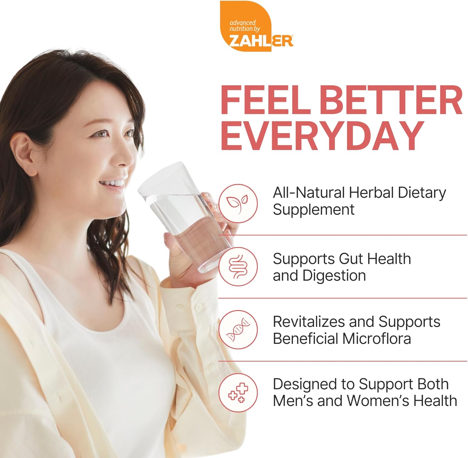Zahler ParaGuard - Intestinal Health Support for Busy Adults - Contains Wormwood & Clove for Digestive Balance Support - Kosher, Gluten-Free, Non-GMO & Vegetarian Friendly - 30 Capsules