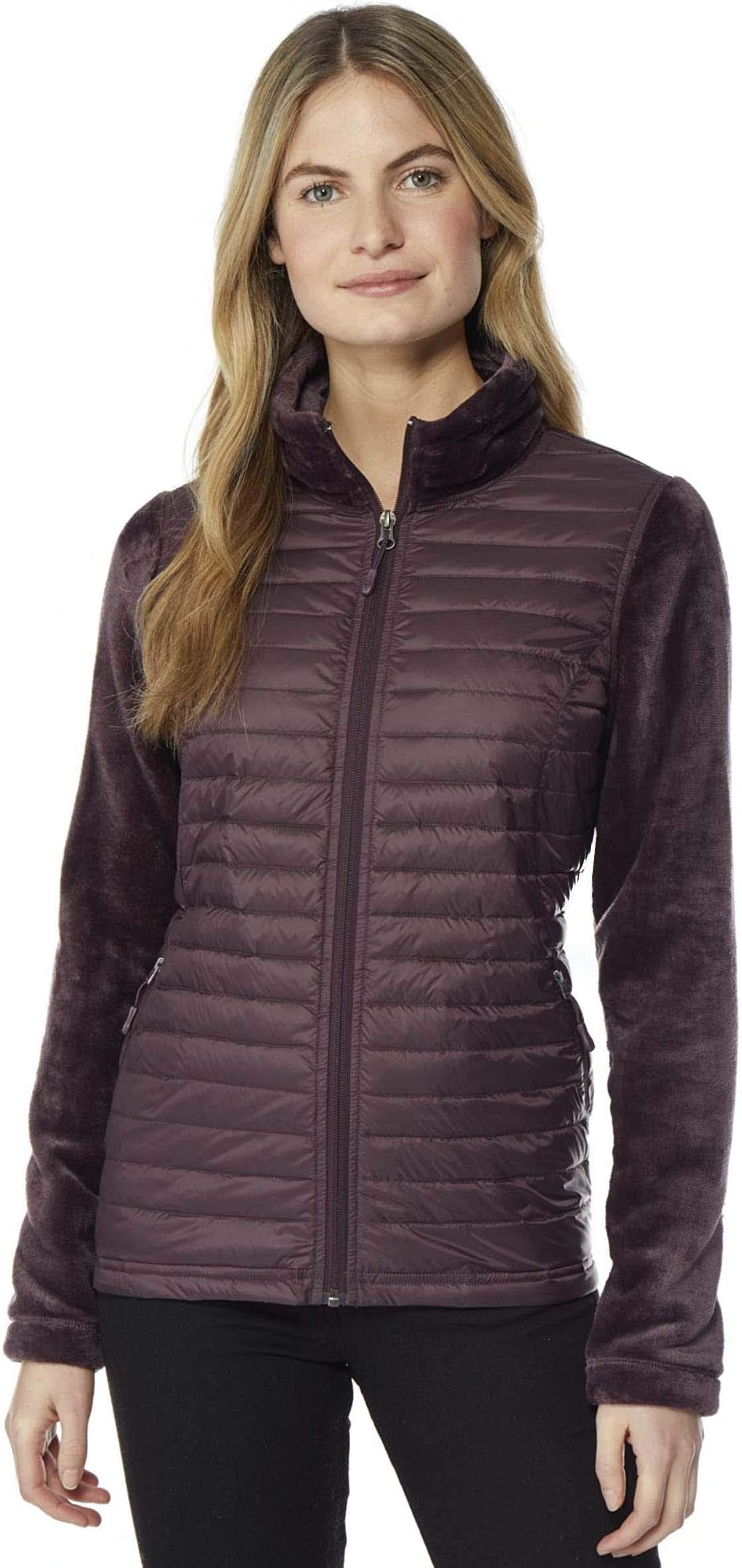 Mixed Media Plush Jacket
