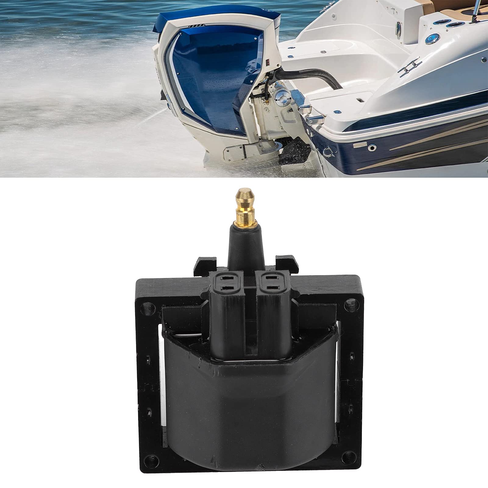 EBTOOLS Bobine D'allumage Pour Honda Bobine D'allumage à 2 Broches De Grande Cylindrée Pour Les