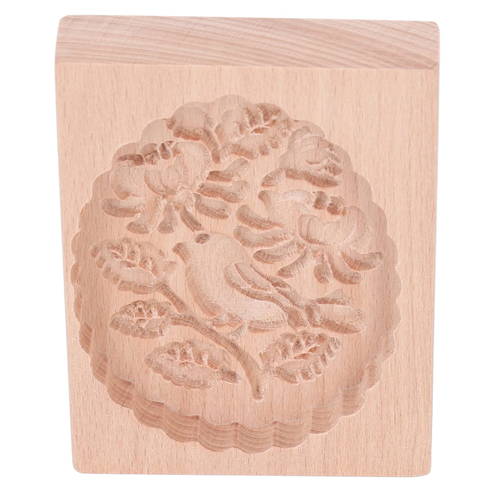 Keksausstecher, Hölzerne Keksformen, Kekse, Kekspresse, Tierkekse, hübscher, lebendiger Holzkeks-Pressstempel, einfaches Entformen und reibungsloses Plätzchen