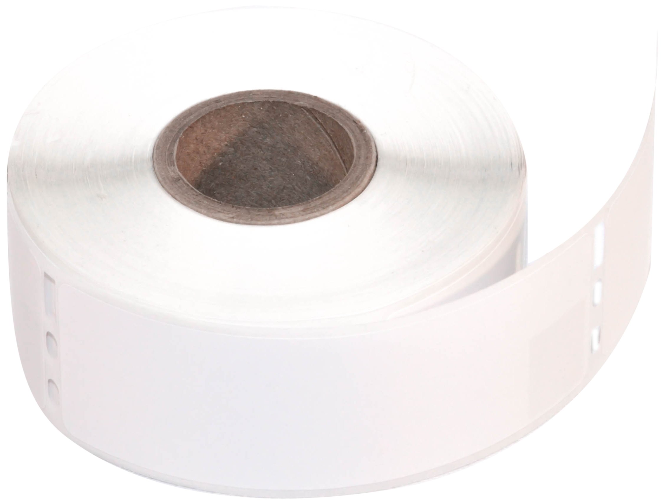 CompuLabel White Address Labels for Dymo Printers, 1 1/8 Inch x 3 1/2 Inch, Roll, Permanent Adhesive, 350 Per Roll, 12 Rolls per Carton (530357)