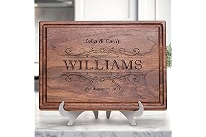 Personalized Cutting Boards: Custom Engraved Wood Chopping Block for Memorable Occasions
