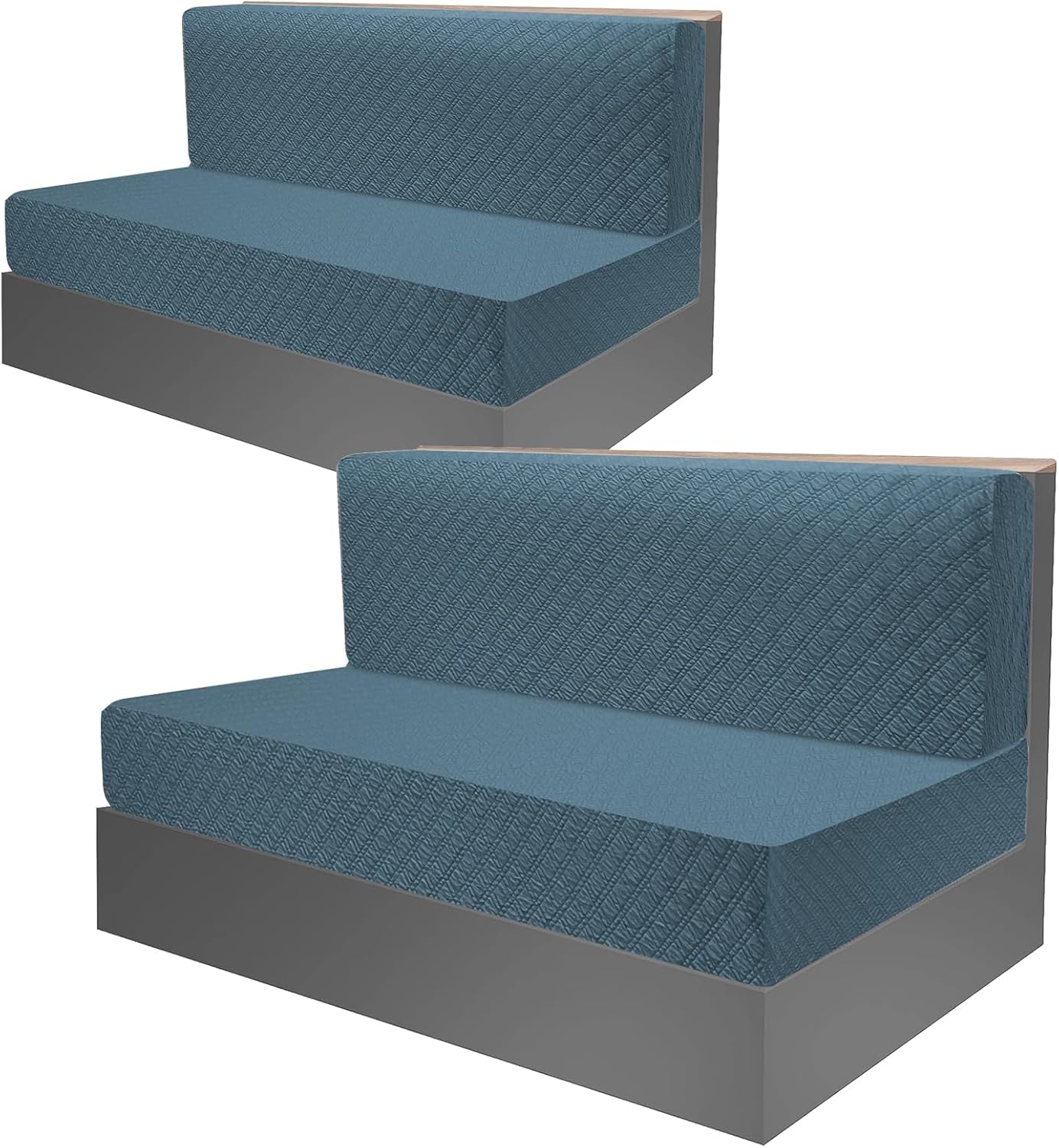 RV Cushion Covers,RV Stretch Sofa Seat Slipcovers Microfiber Soft Jacquard