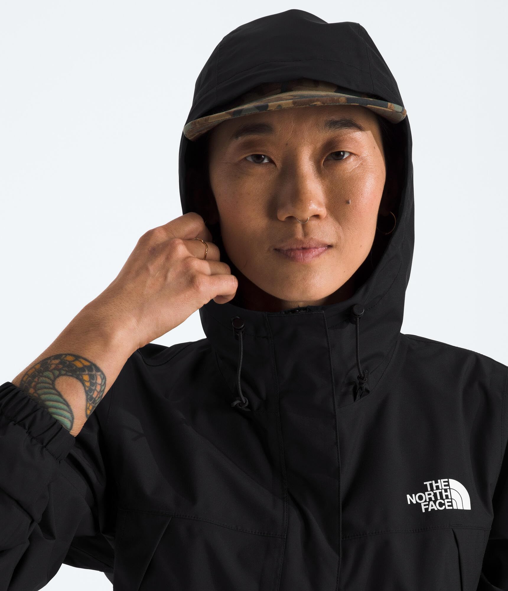 THE NORTH FACE Women's Antora Rain Parka | Breathable Waterproof Jacket, Seam Sealed, Adjustable Hood & Zip Hand Pockets