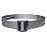 CQR Tactical Belt, Military Style Heavy Duty Belt, Webbing EDC Quick-Release Buckle, Flex Poly Grey, Small
