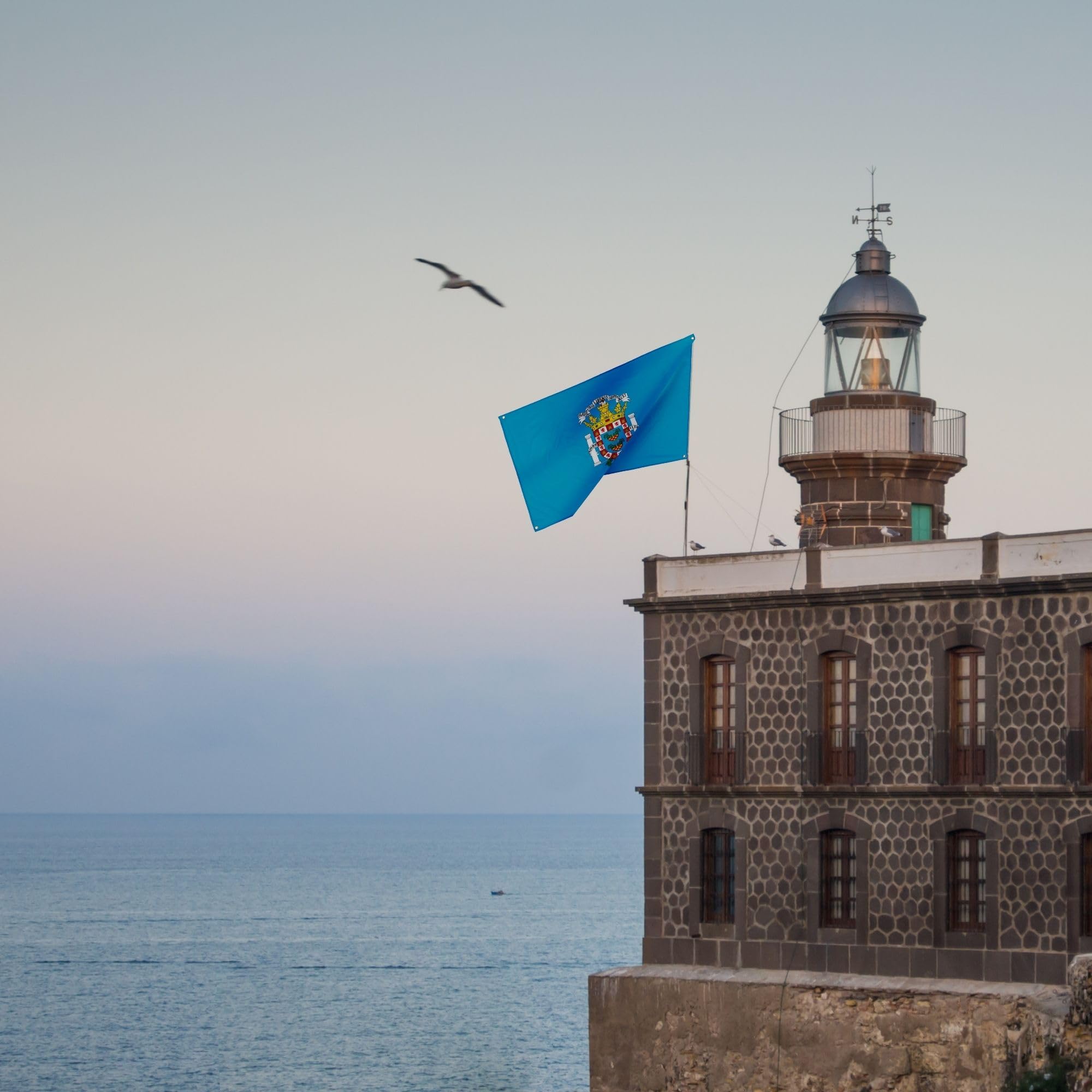 Runesol Melilla Flag, 91x152cm, 3ft x 5ft, 4 Grommets, Eyelet In Every Corner, Rusadir, Melilha, Premium Flags, Inside - Image 3