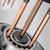 Vista 4 de Kit de extractor de rodamientos CWTRLPC 36en1, juego de separador de rodamientos, herramienta de extracción de rodamientos, extractor de engranajes