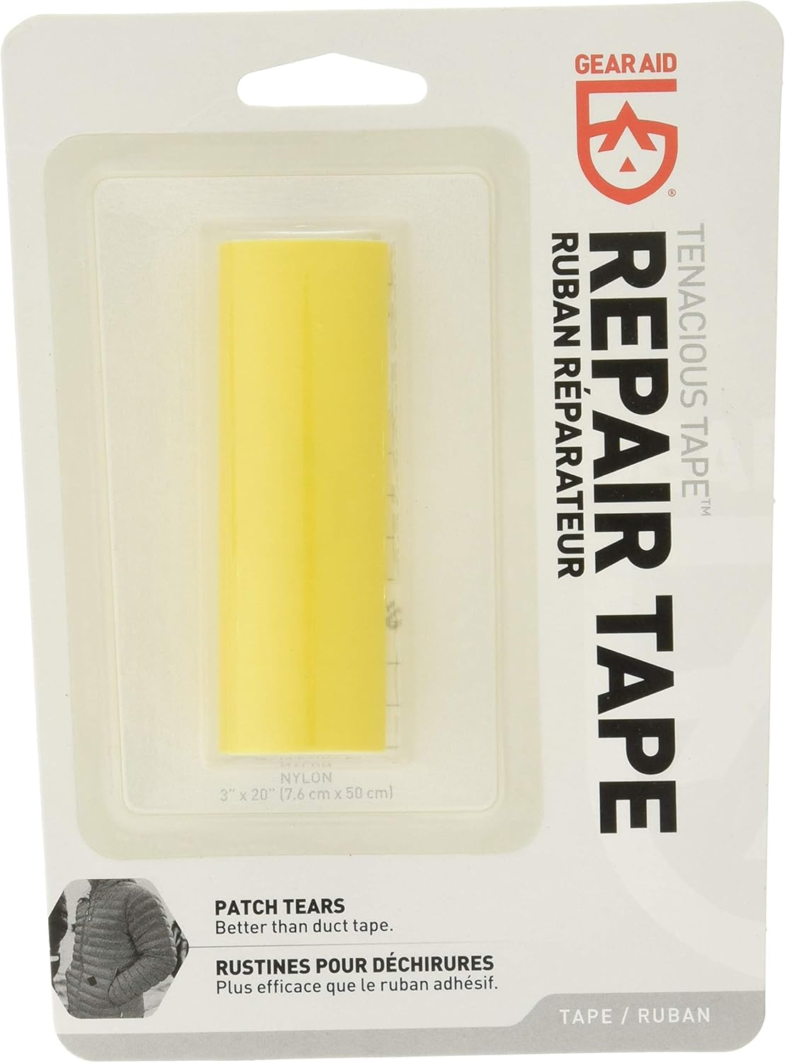 Amazon GEAR AID(ギア エイド) アウトドア 補修剤 テネシアステープ リペアテープ イエロー 13004 GEAR