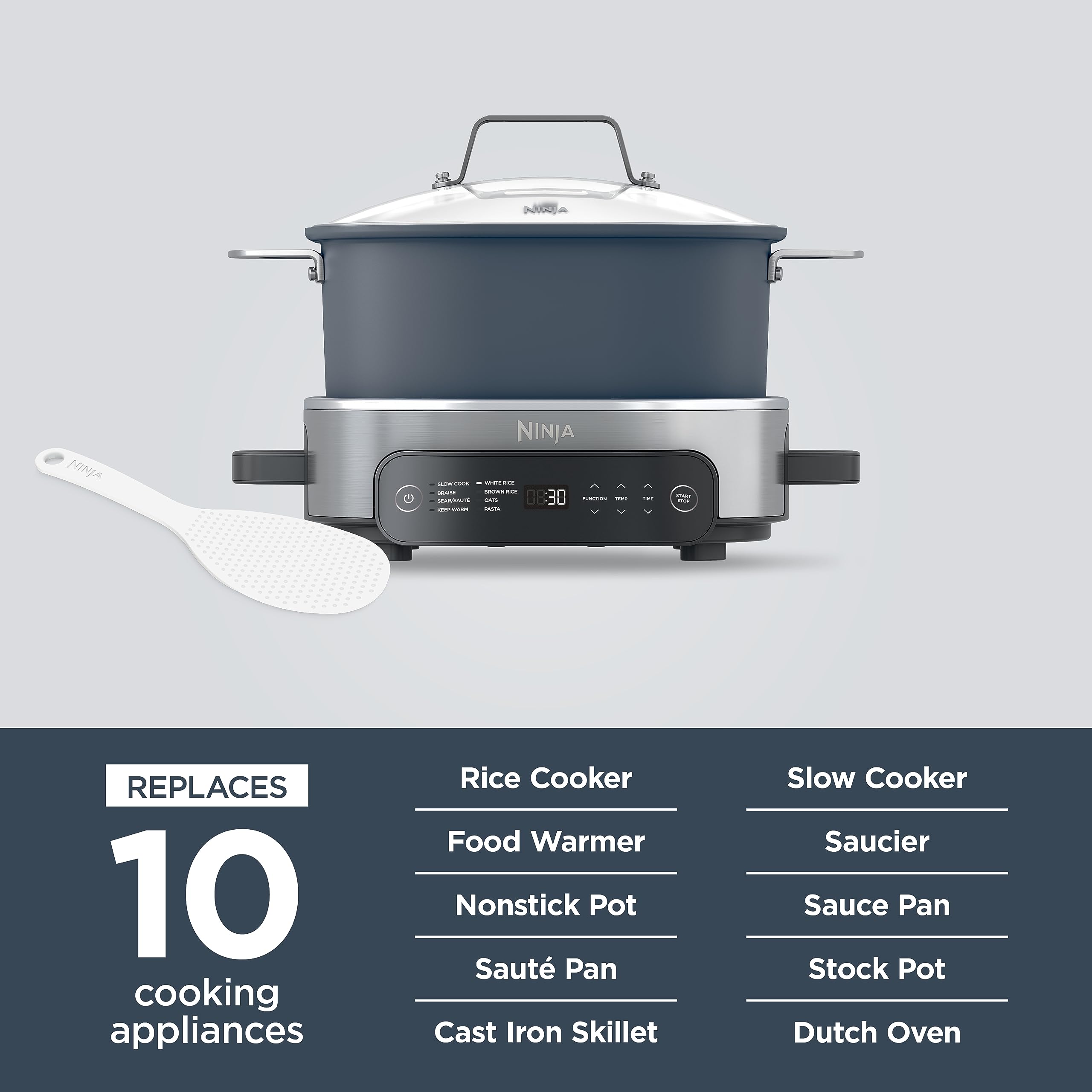 Ninja Foodi Everyday PossibleCooker Pro 6.5‑Qt Slow Cooker, Multi