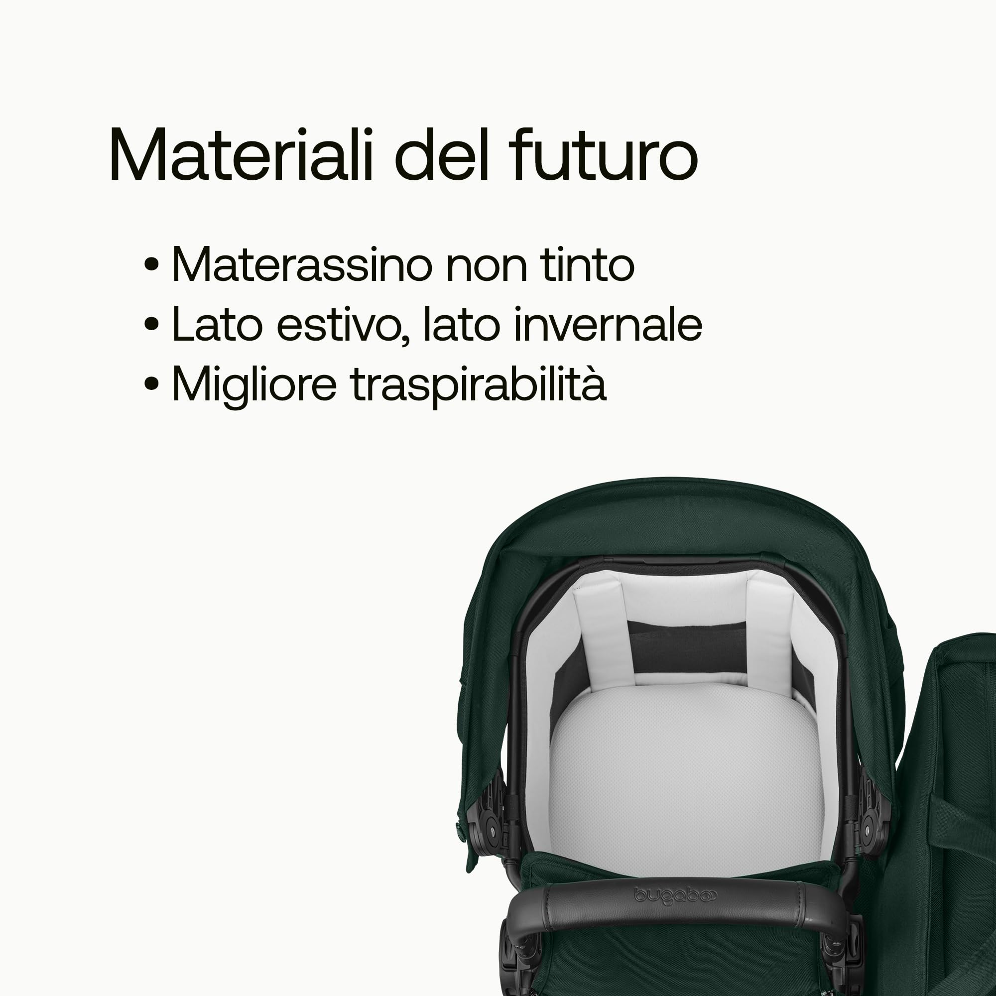 Bugaboo Donkey 6 passeggino singolo convertibile doppio gemellare neonato spazio archiviazione borsa laterale