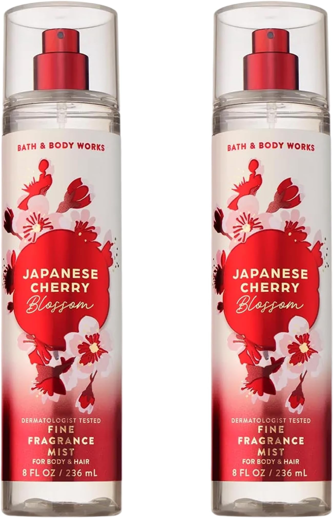 Japanese Cherry Blossom Fragrance Mist 8Oz Each (Set Of 2)