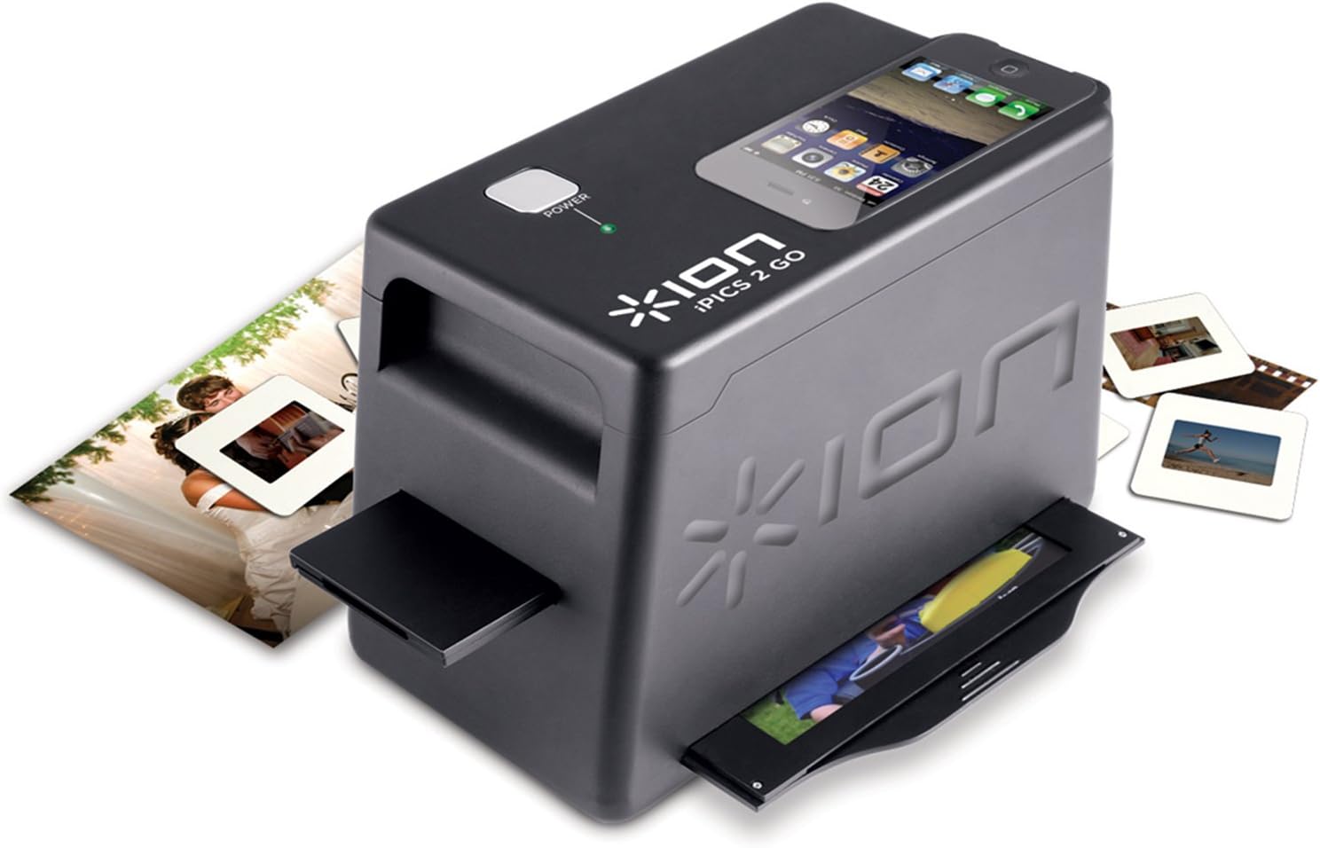 ION iPics 2 Go Photo, Slide and Negative Scanner for iPhone 4 and 4S