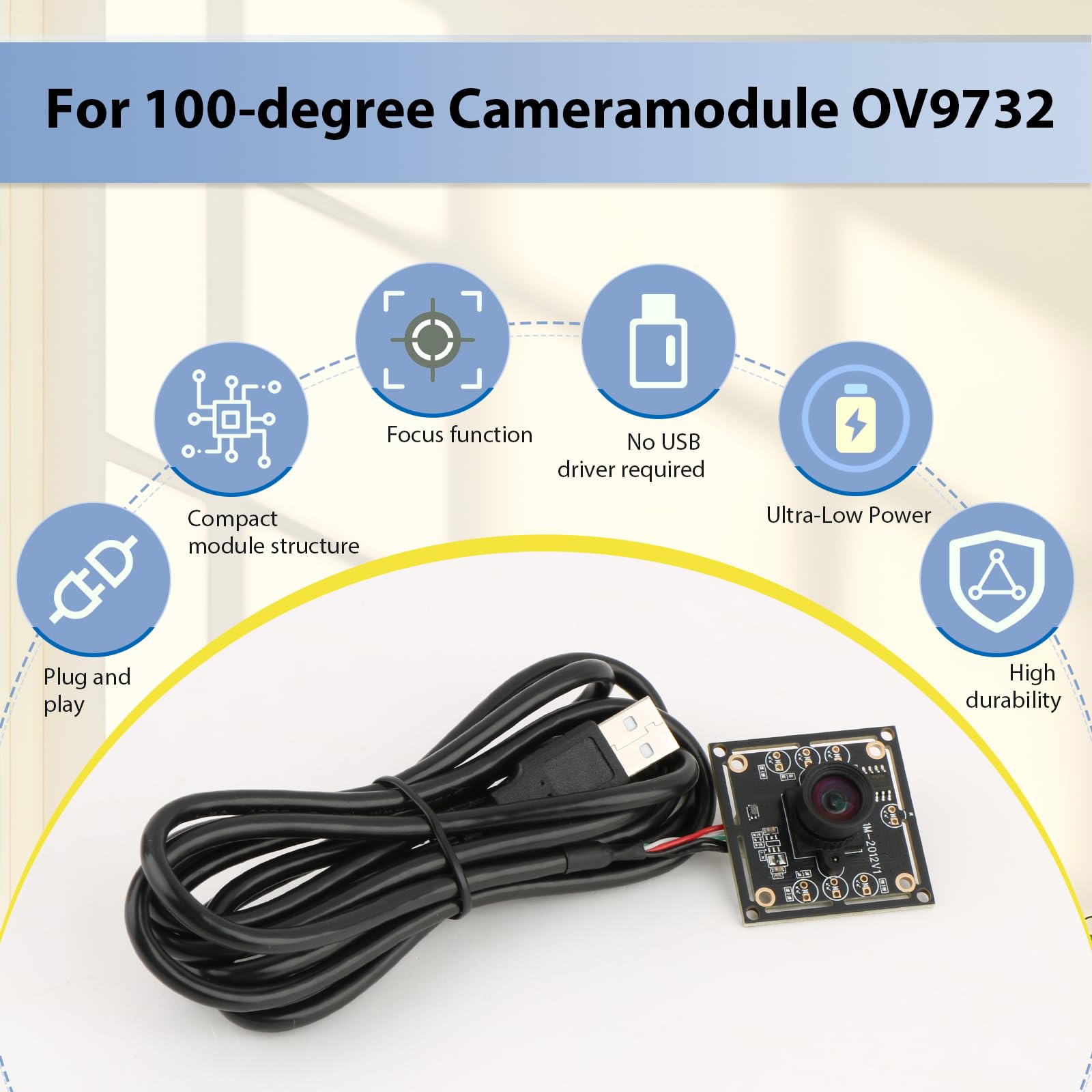 Arduino Components 3 Pack OV9732 Camera Modules For Autodarts - 720p ...