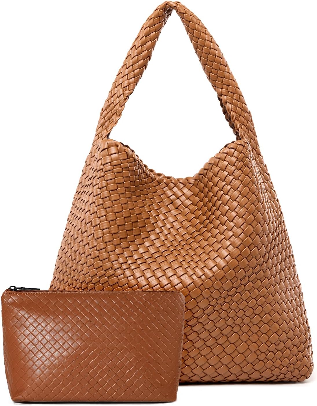 Large Woven Bag Tote Bags for Women Vegan Leather Tote Bag Woven Purse Woven Handbag Large Woven Bag Tote Bags for Women Vegan Leather Tote Bag Woven Purse Woven Handbag