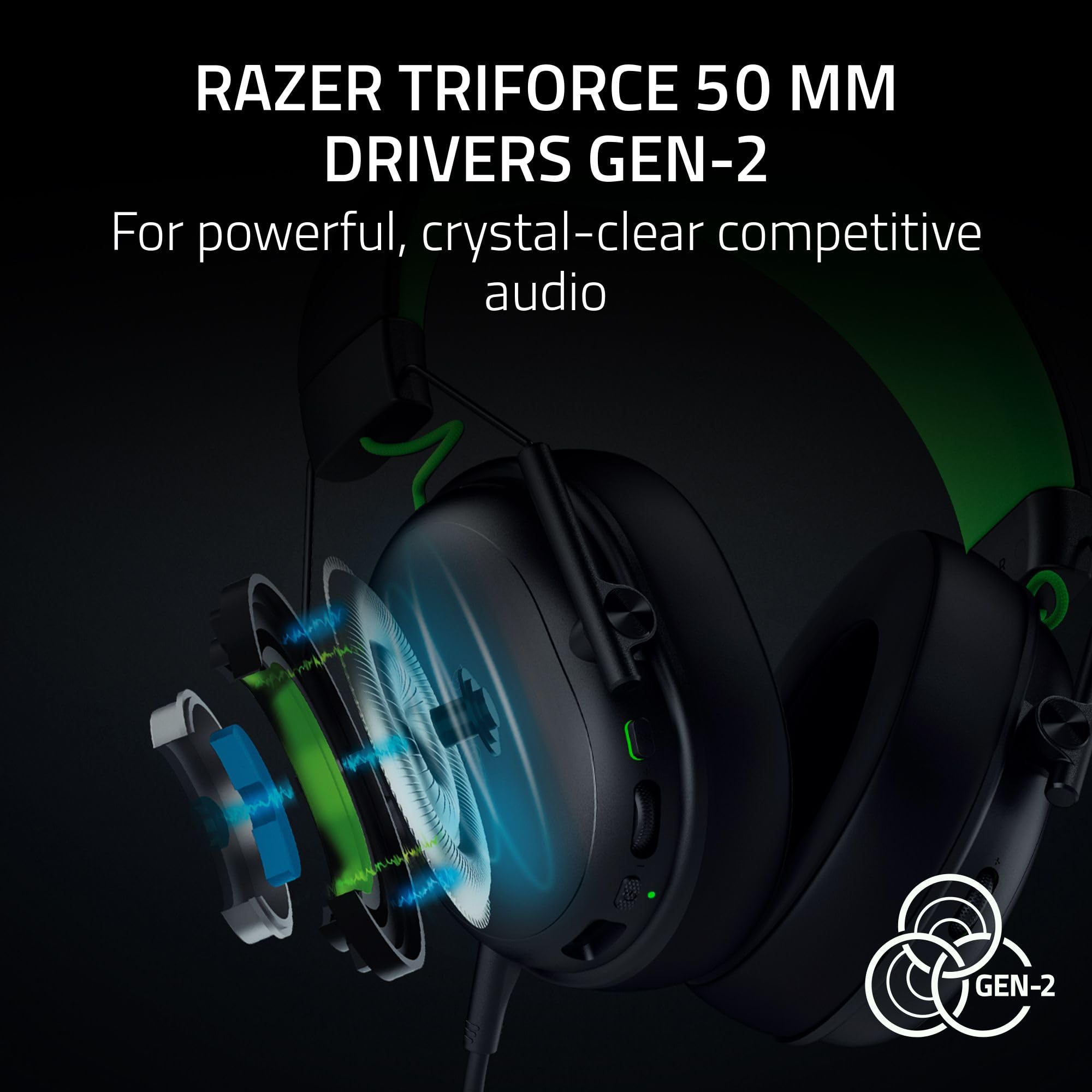 Razer BlackShark V3 X HyperSpeed Wireless Gaming Headset - Dettaglio