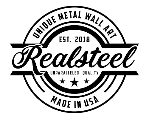 Miniatura 5 de Genuine RealSteel Brand I Campfire Monogram  Fathers Day Gifts I Metal Wall Art I Last Name Sign  Personalized Wedding Gift  Outdoor Metal Sign I