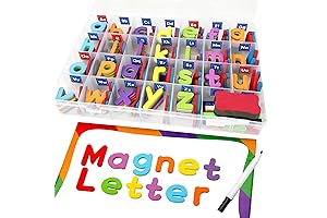 Classroom Magnetic Alphabet Letters, Magnetic Letters ABC 237 Pcs Letters, Numbers &...