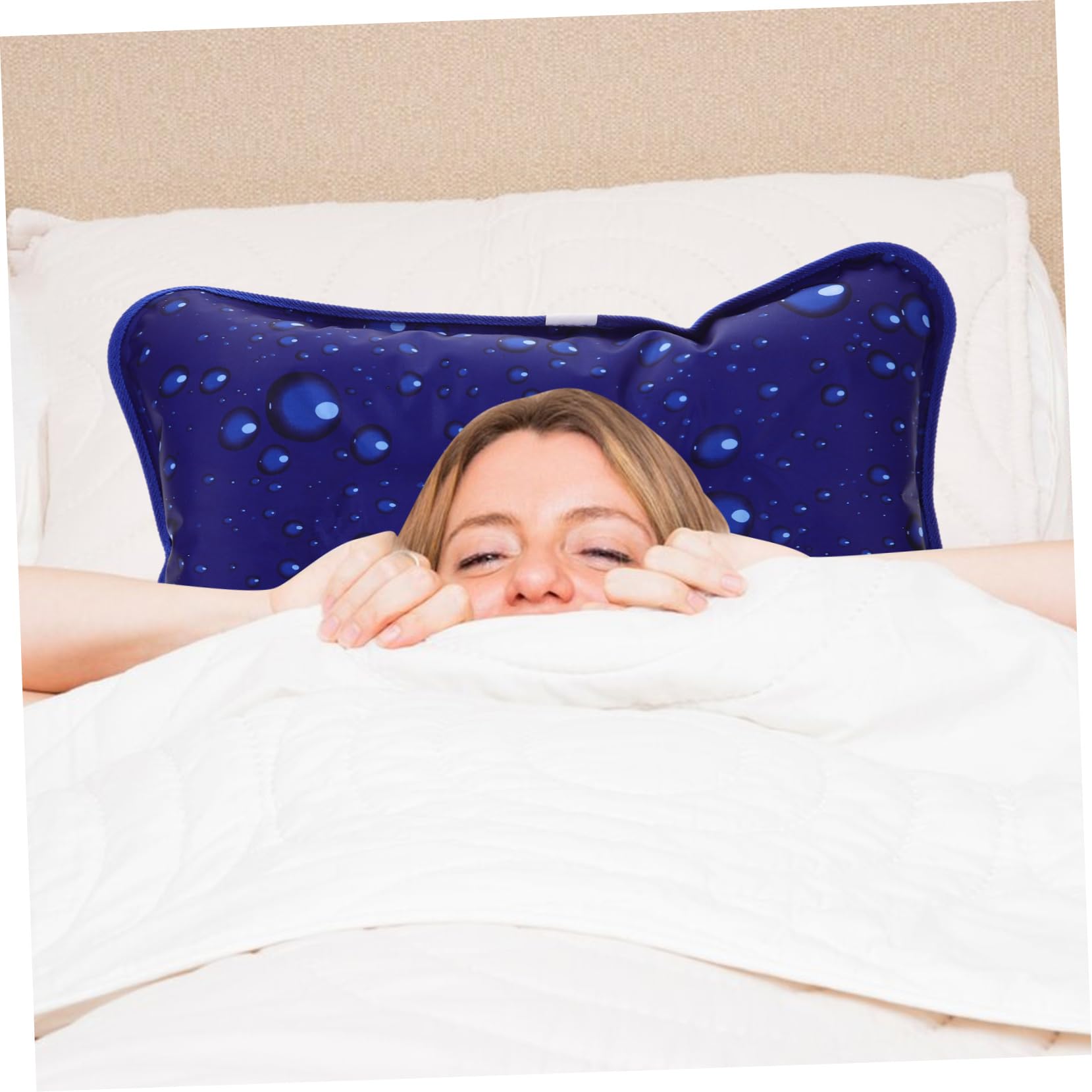 CIYODO Cooling Water Fillable Pillow Inflatable Pillow for Outdoor Use Portable Design for Camping Pool Parties Refreshing Comfort for Napping