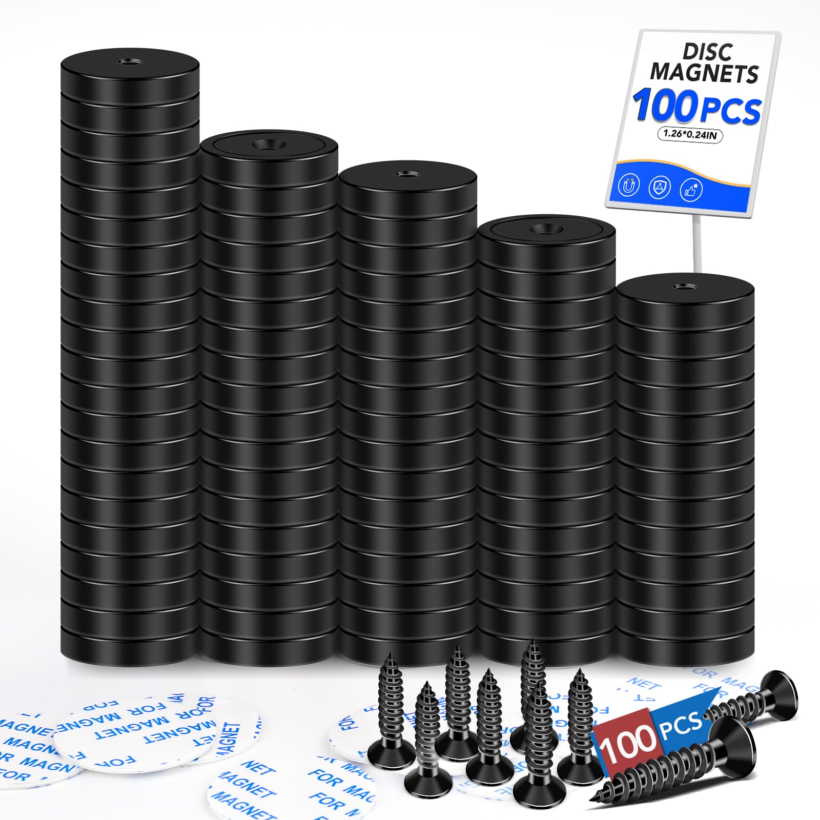 LOVIMAG Magnets 110 LBS Heavy Duty Neodymium Strong Magnet 10 Pack — Amazon image 16