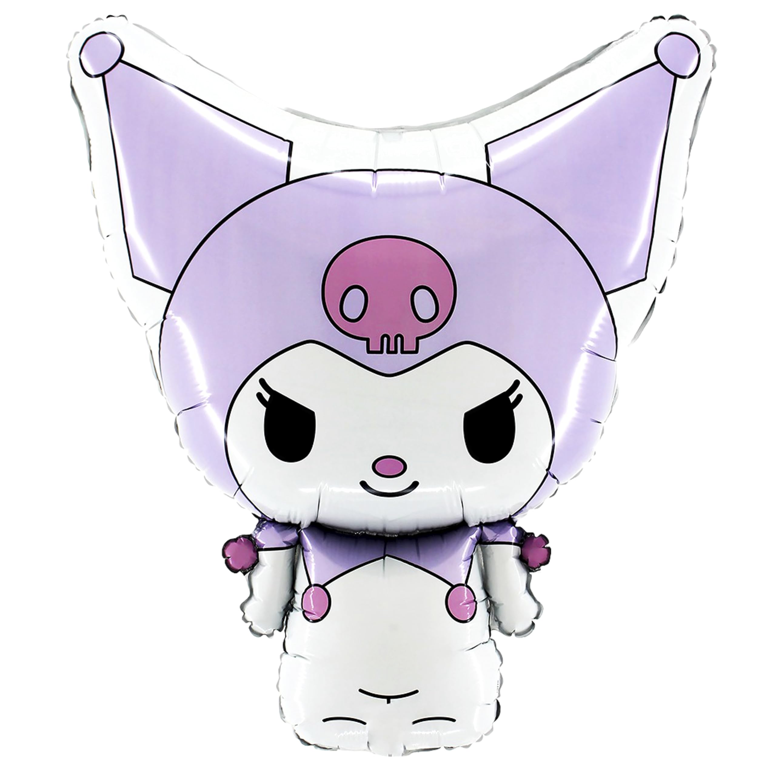 56cm (22") Kuromi Shaped Character Foil Balloon From Hello Kitty - Kids Party Balloons