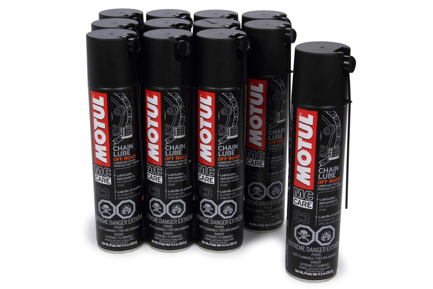 Motul 103245 chain lube offroad 9.3oz (103245)