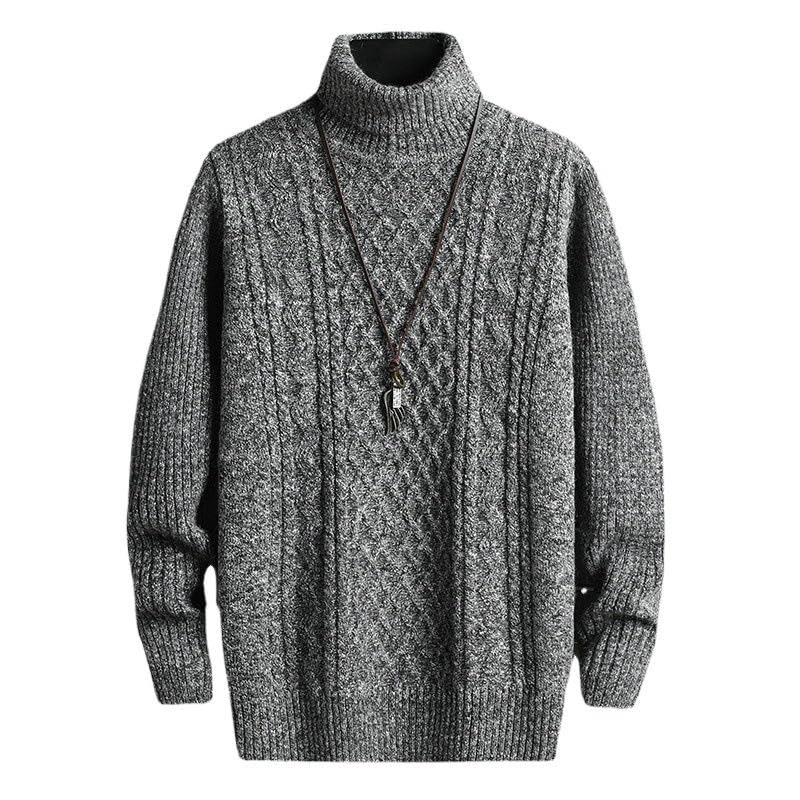 Pull pour homme style coréen idéal pour les sorties urbaines et soirées d'hiver - 5