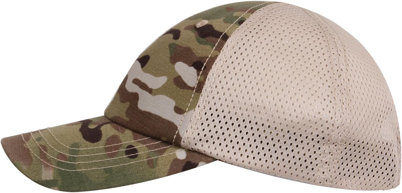 Rothco Mesh Back Tactical Cap – Breathable & Adjustable Baseball Uniform Hat - Image 3