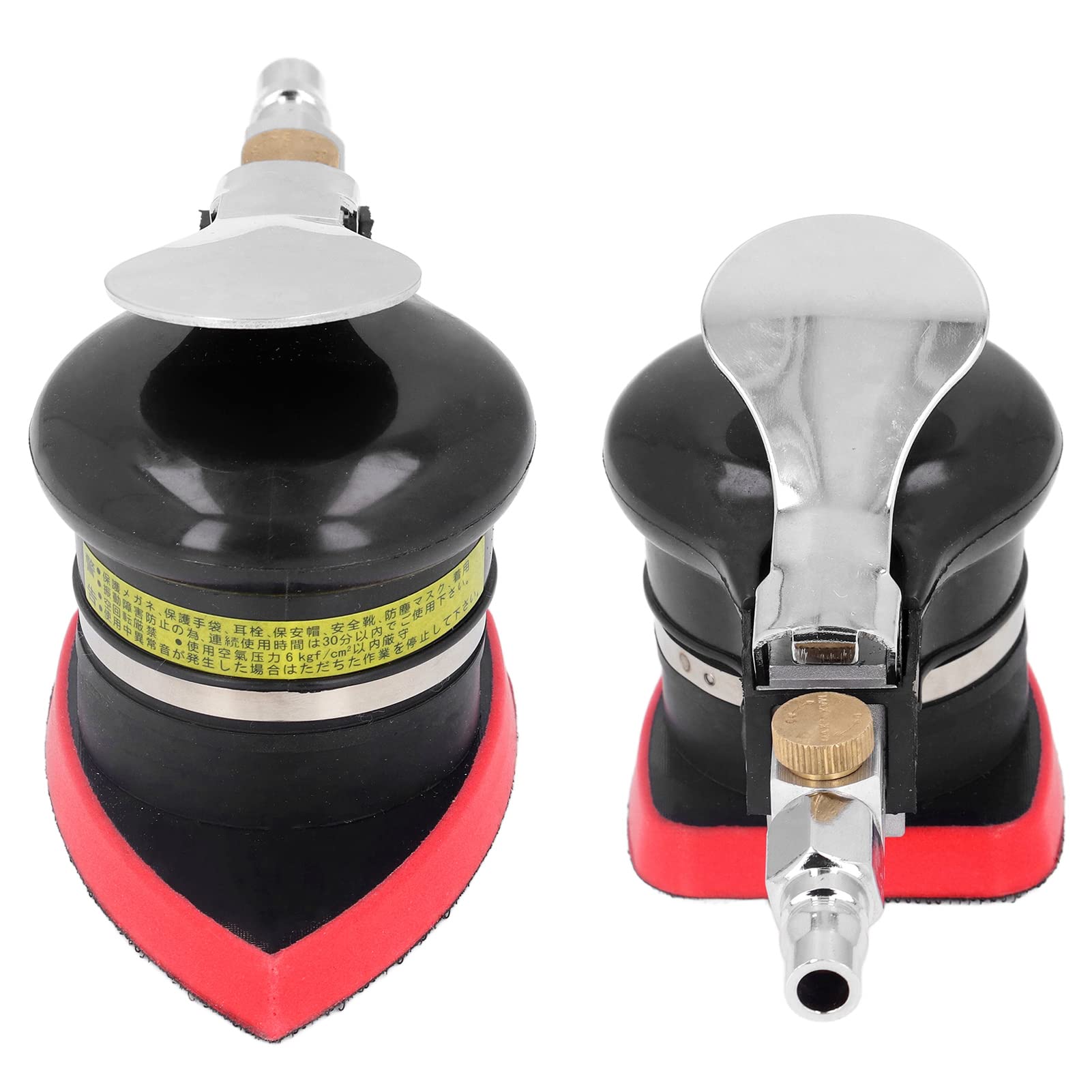 Depisuta Professional Air Sander – Triangle Pneumatic Palm Sander, 12,000 RPM, Ergonomic Handle, For Wood, Metal, And Auto Body Work