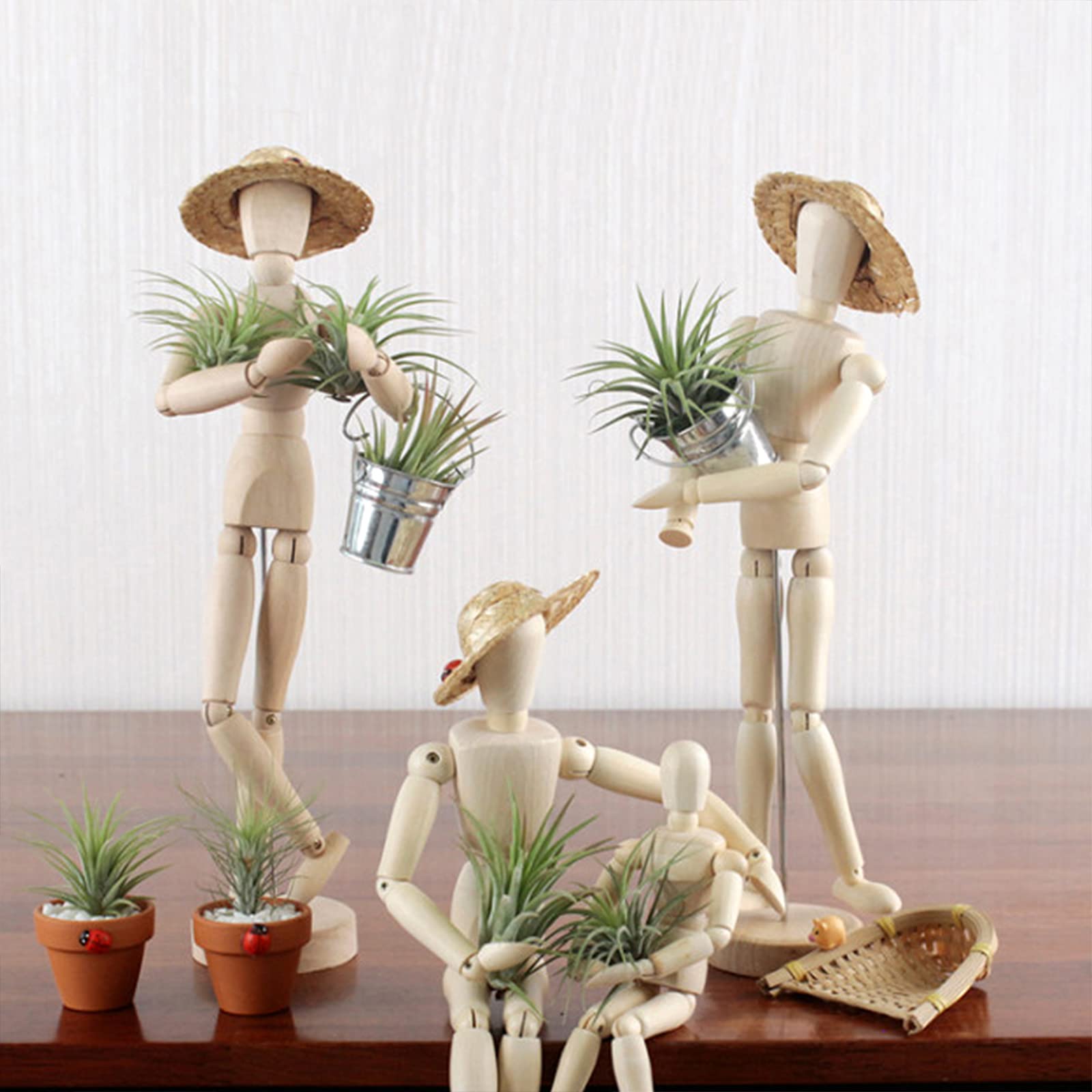 アンティーク　古いデッサン人形のレディメイドオブジェ　古道具　インテリア　アート アンティーク 古いデッサン人形のレディメイドオブジェ 古道具