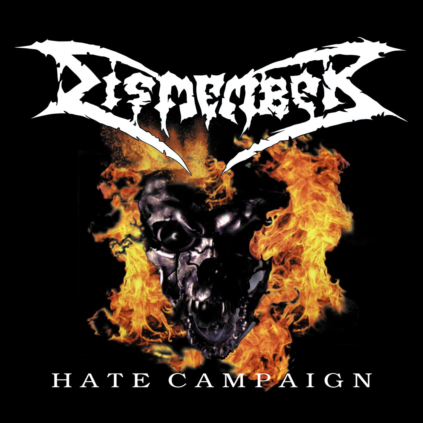 Hate Campaign (Transparent orange with black splatter LP) [VINYL]