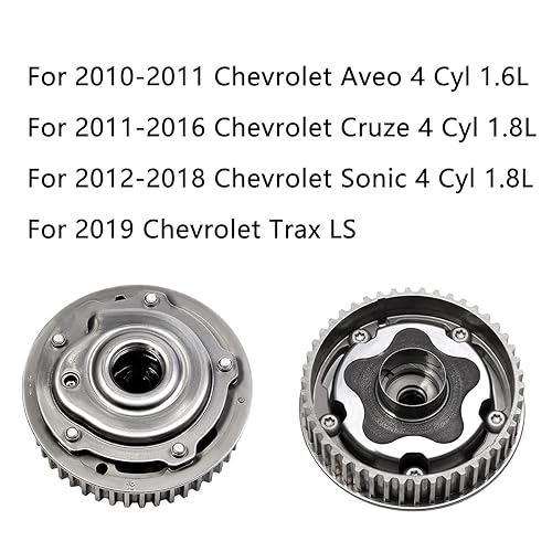 Miniatura 6 de Sincronización del motor Árbol de levas de escape de engranaje de levas 55567048 VVT piñón Actuador de posición del árbol de levas compatible con