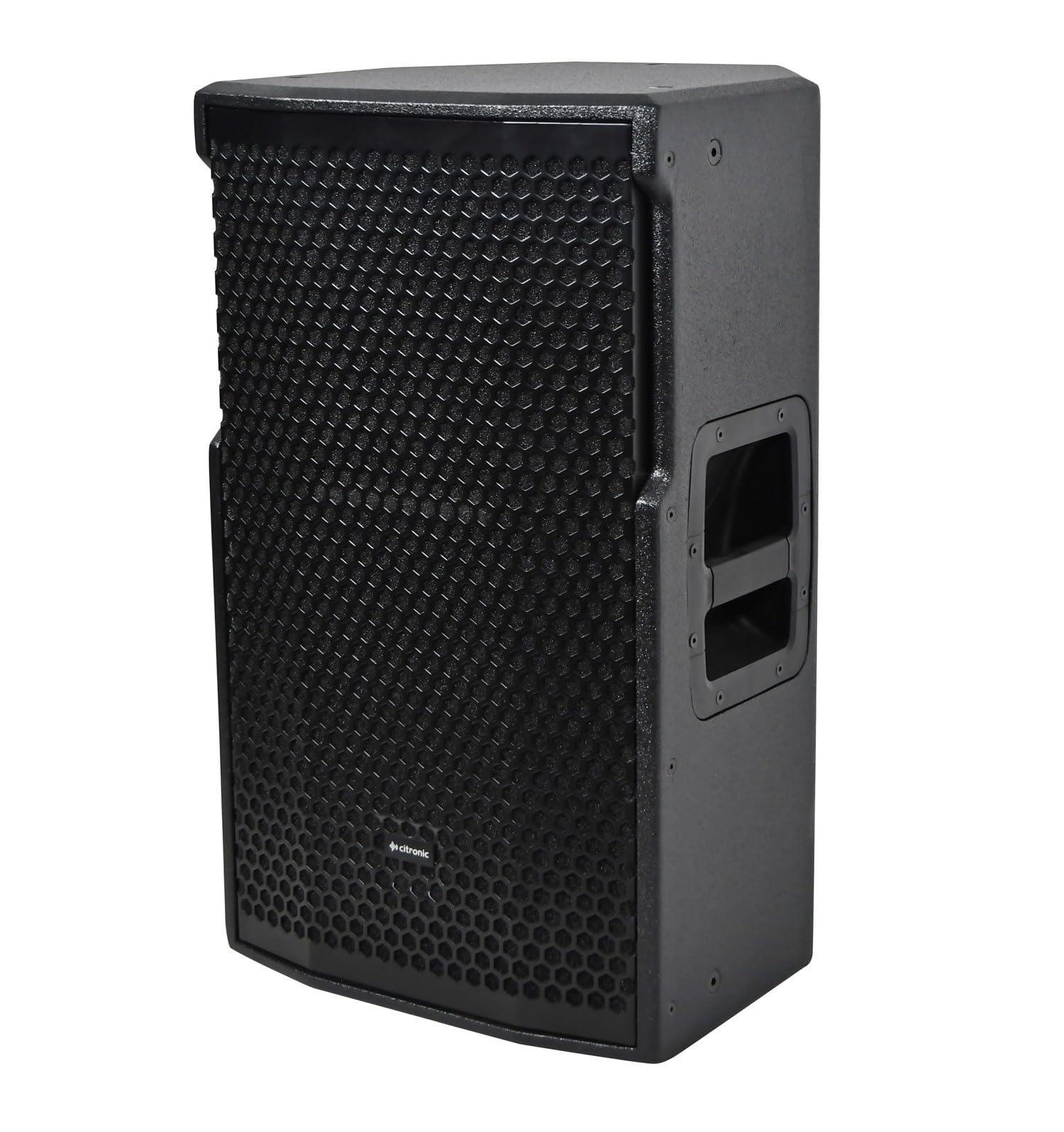 citronic | CORVA High Power Active PA Cabinet - 1800W MAX, DSP Controlled, 15” Driver, Class-D Amplifier, Professional Sound Reinforcement with USB-PC Interface
