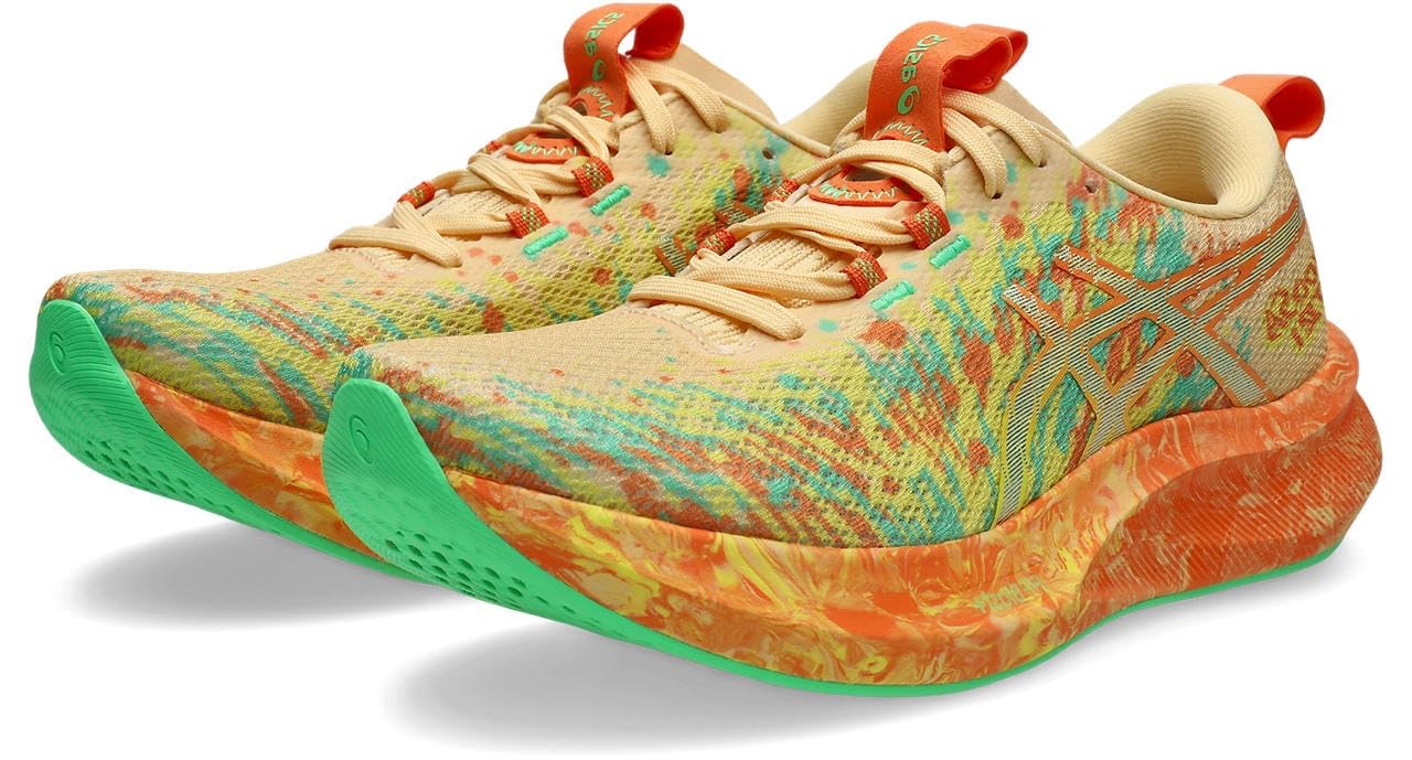 ASICS Noosa Tri 16 Laufschuhe Wettkampfschuh Damen orange - Light orange/Lemon Spark 40