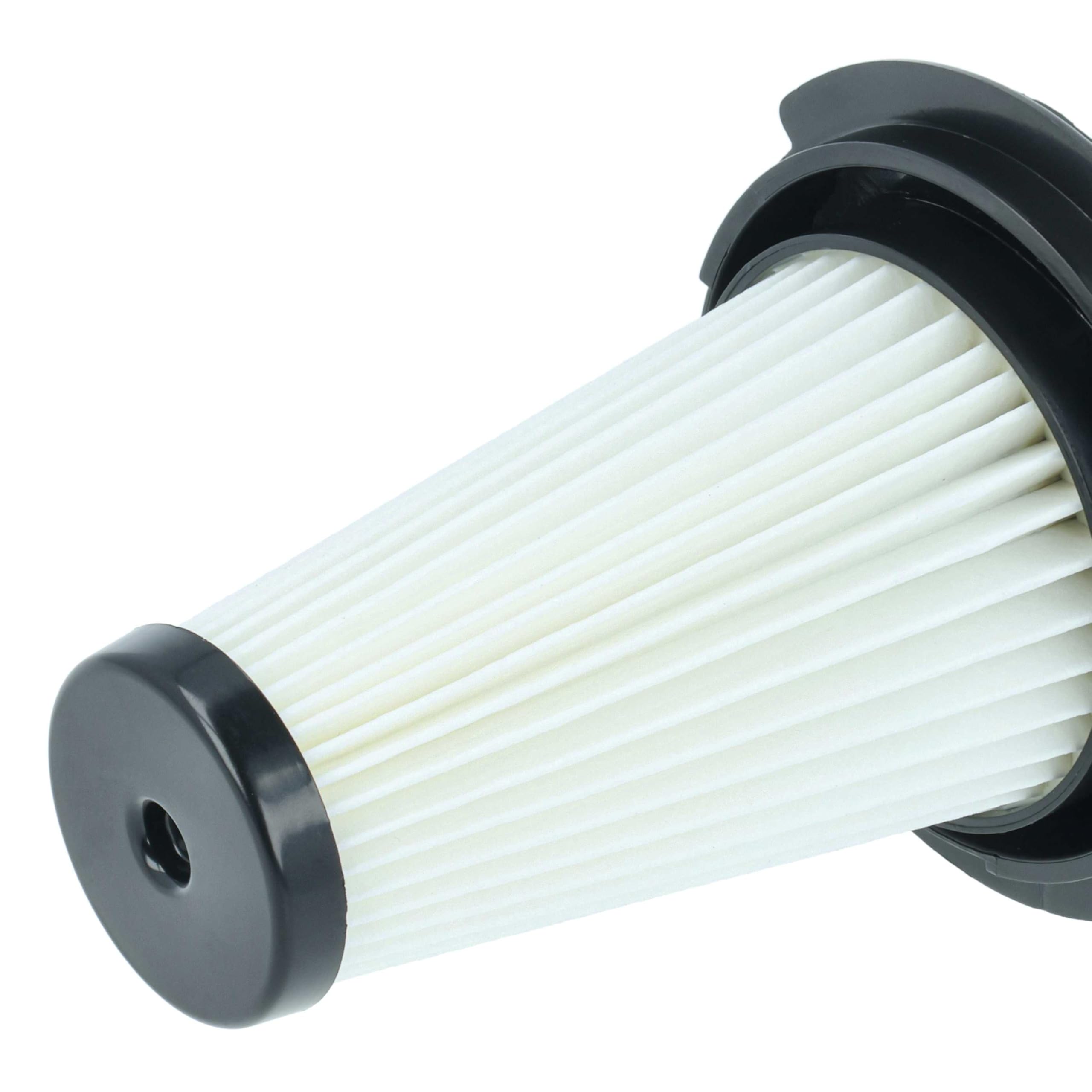 vhbw 6 x filtr do Arcelik C00884722 9178013673 filtr do odkurzacza - filtr HEPA czarny/biały