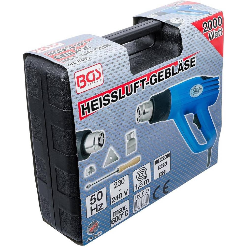 Decapador térmico 2000 W - Potente y versátil, Pro - D-Work