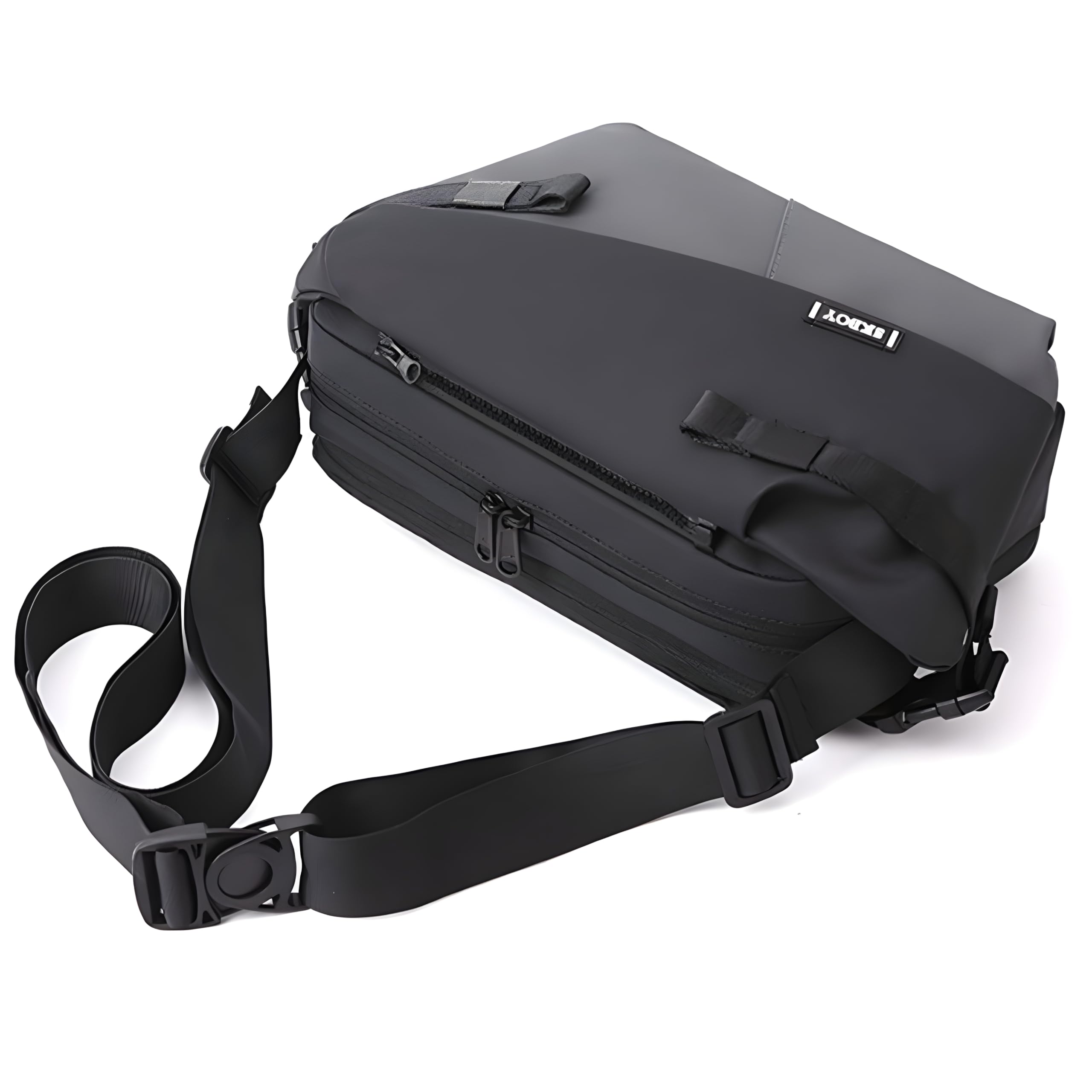 dayanidhi Shoulder Cross body Bag | Urban Flim Coating Mens Messenger Bags | Outdoor Chest Pack Multi compartment bag Convenient and Light for Travel (1Pcs)-picture-34