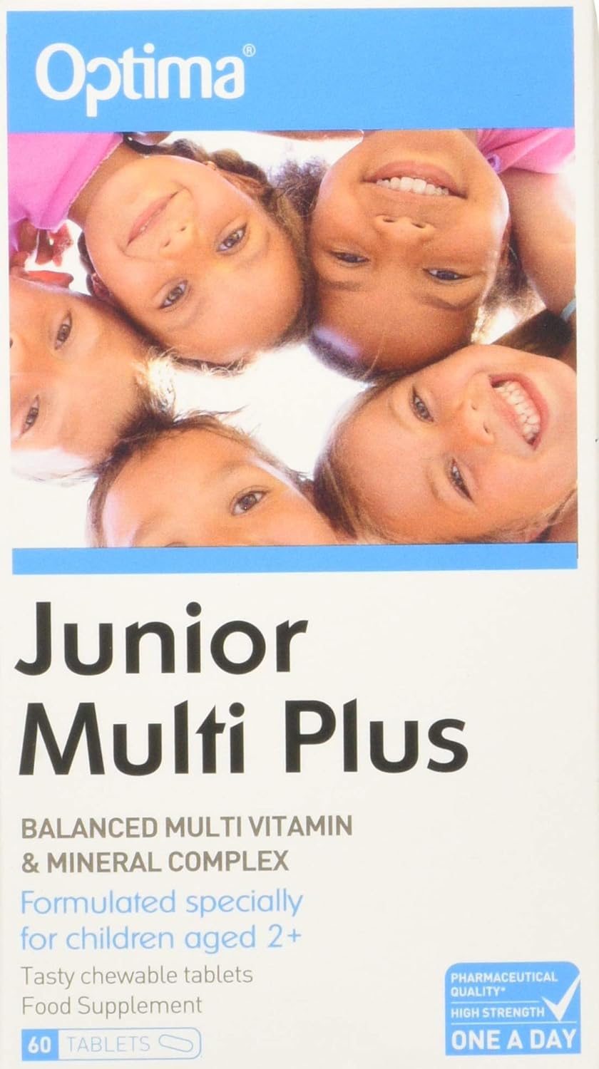 Optima Junior Multi Plus 60 Chewable Tablets BigaMart