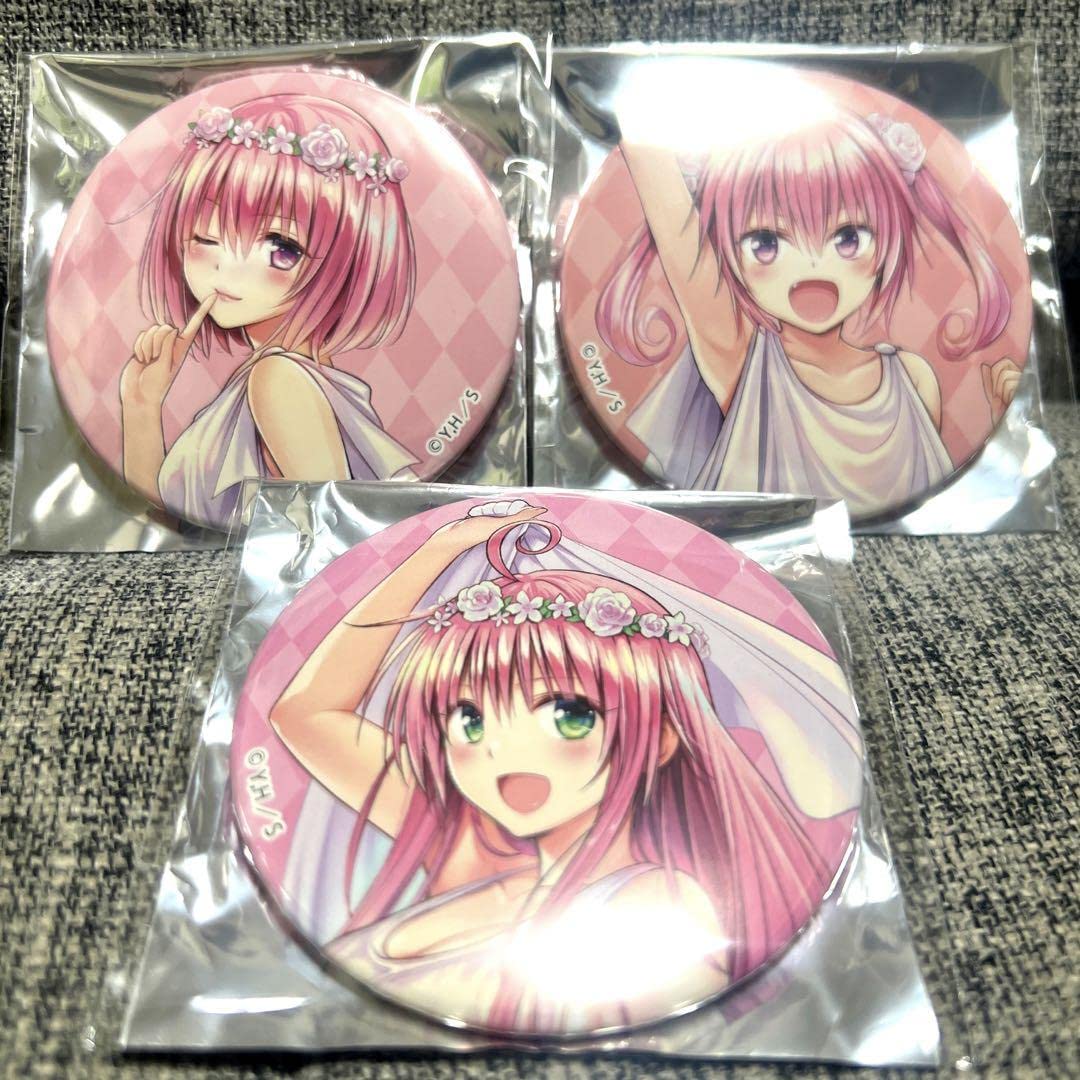 ToLOVEる 缶バッジ 3個セット ToLOVEる 缶バッジ 3個セット ToLOVEる ダークネス 缶バッジ 3種