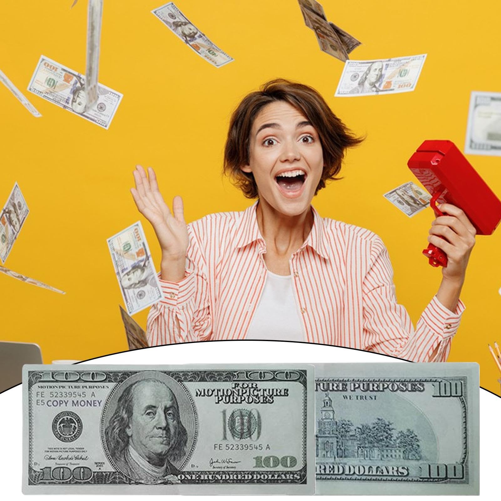 Apoyo dinero, montones de dinero falso, juguetes educativos para niños, facturas de 100 dólares para publicidad, accesorios de película, bromas, juegos de mesa para fiestas de cumpleaños, billetes de