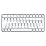 Apple Magic Keyboard mit Touch ID: Bluetooth, wiederaufladbar. Kompatibel mit Mac Computern mit Apple Chip; Deutsch, Weiße Tasten