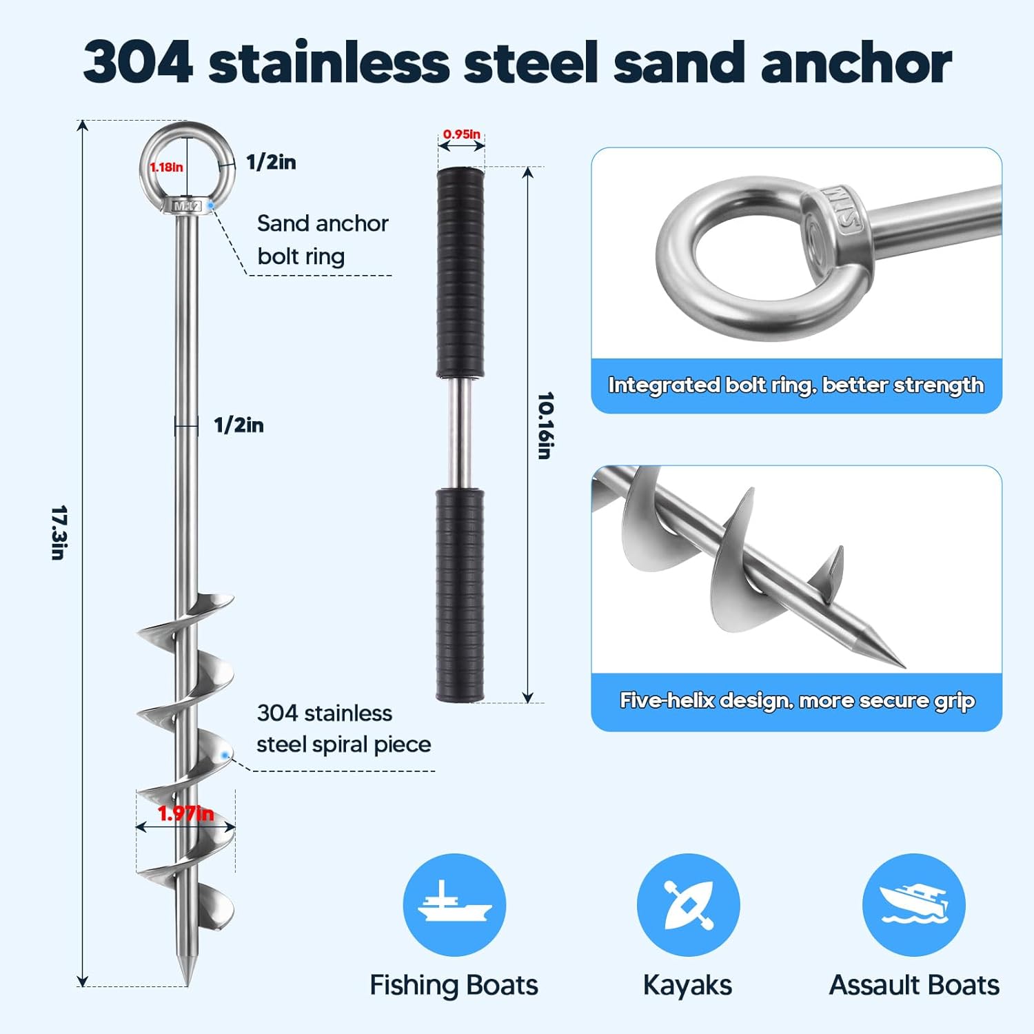 Ground Anchors Screw